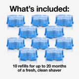 Braun Clean & Renew Refill Cartridges, 10 Pack