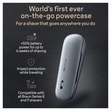 Braun Powercase, Compatible with Braun Series 8 and 9 Electric Shavers, 9484pc