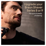 Braun Powercase, Compatible with Braun Series 8 and 9 Electric Shavers, 9484pc