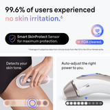 Braun Skin i·expert Smart IPL: At Home Alternative to Laser Hair Removal with 4 Caps and Vanity Case, PL7387