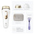 Braun Silk·expert Pro 5 IPL: Alternative to Laser Hair Removal with 2 Caps and Leather Pouch, PL5157