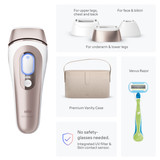Braun Skin i·expert Smart IPL: At Home Alternative to Laser Hair Removal with 4 Caps and Vanity Case, PL7387